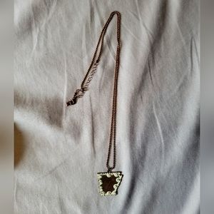 Arkansas state necklace